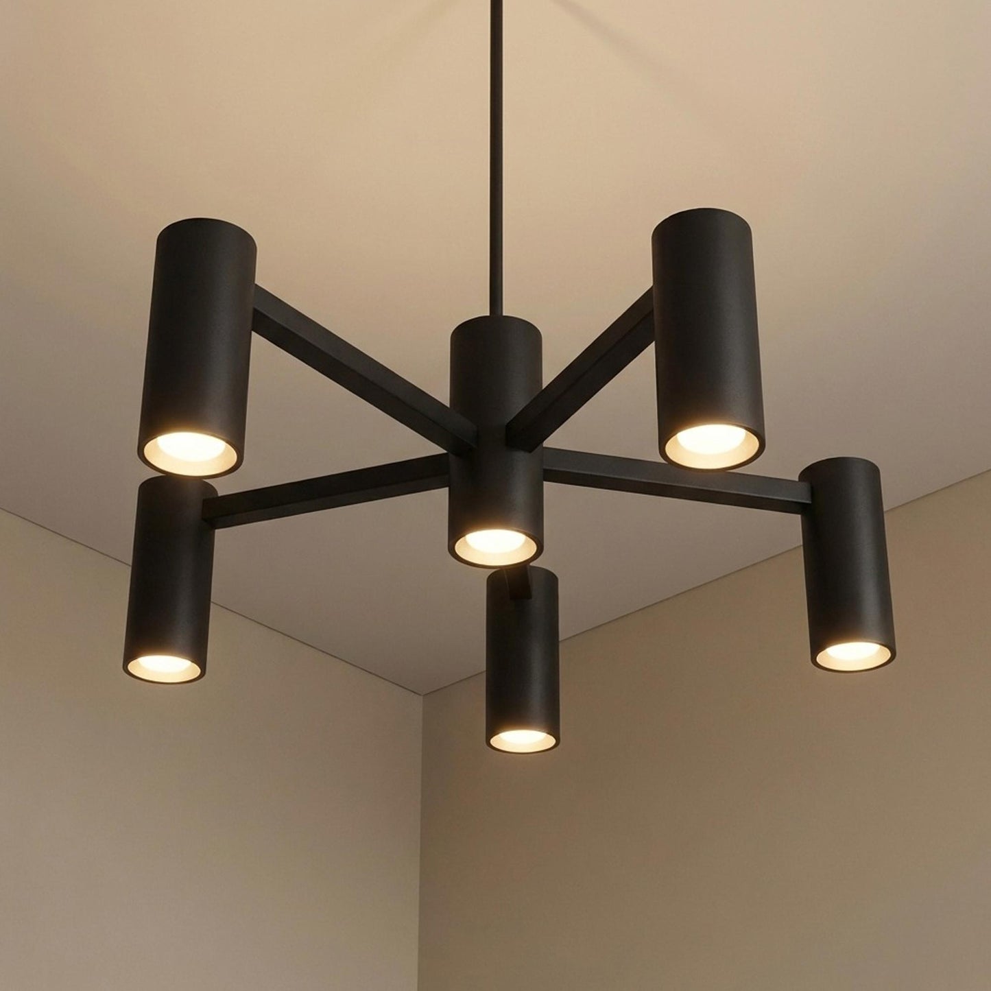 Zentro Chandelier in Detail.