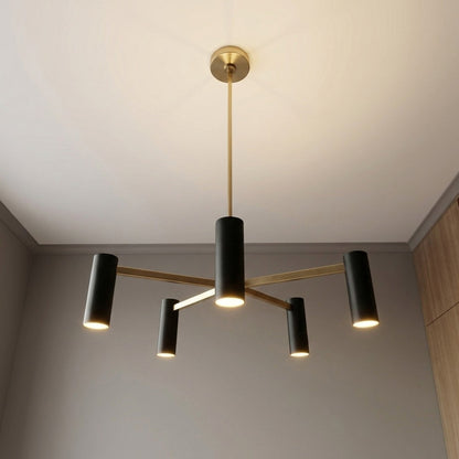 Zentro Chandelier in Detail.