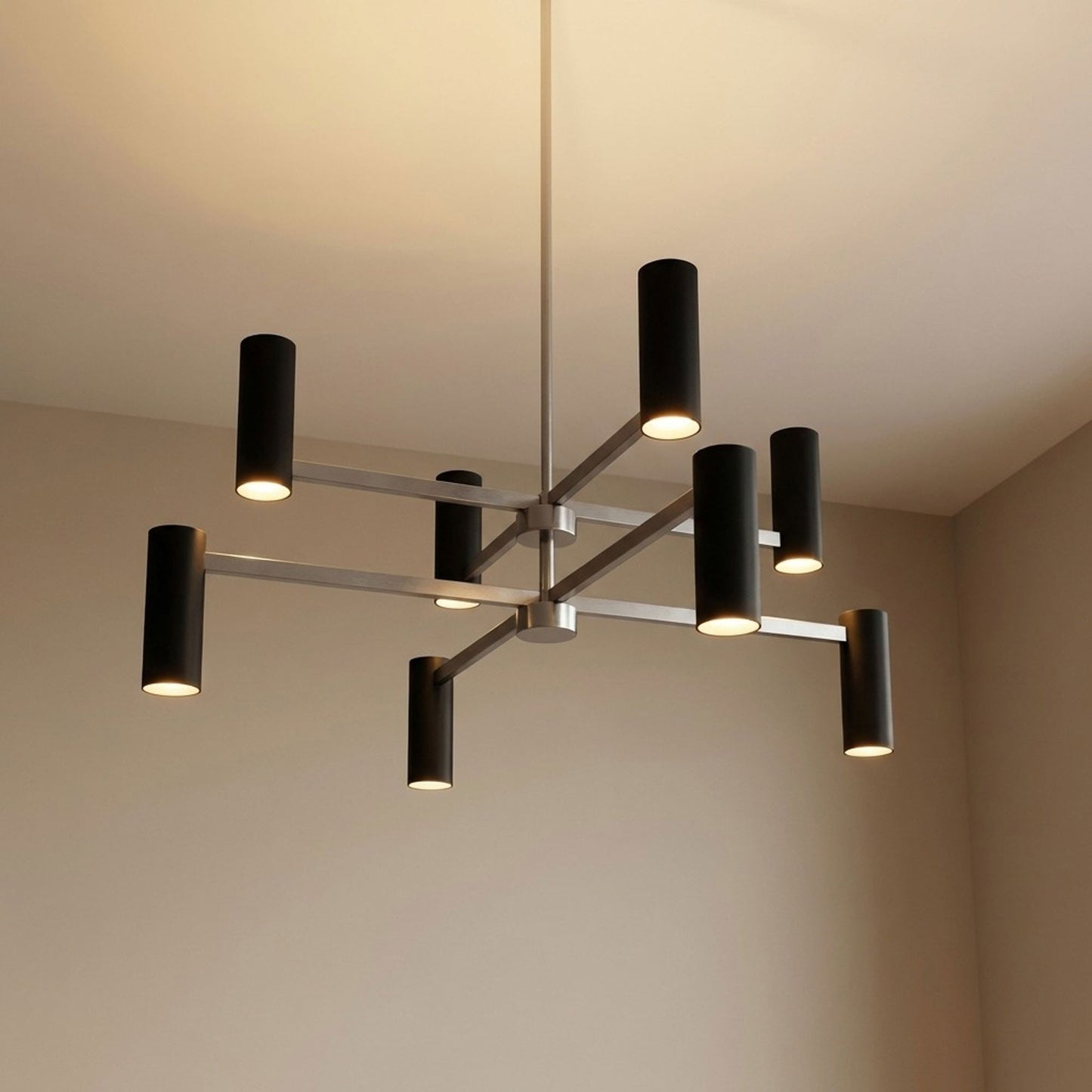 Zentro Chandelier in Detail.