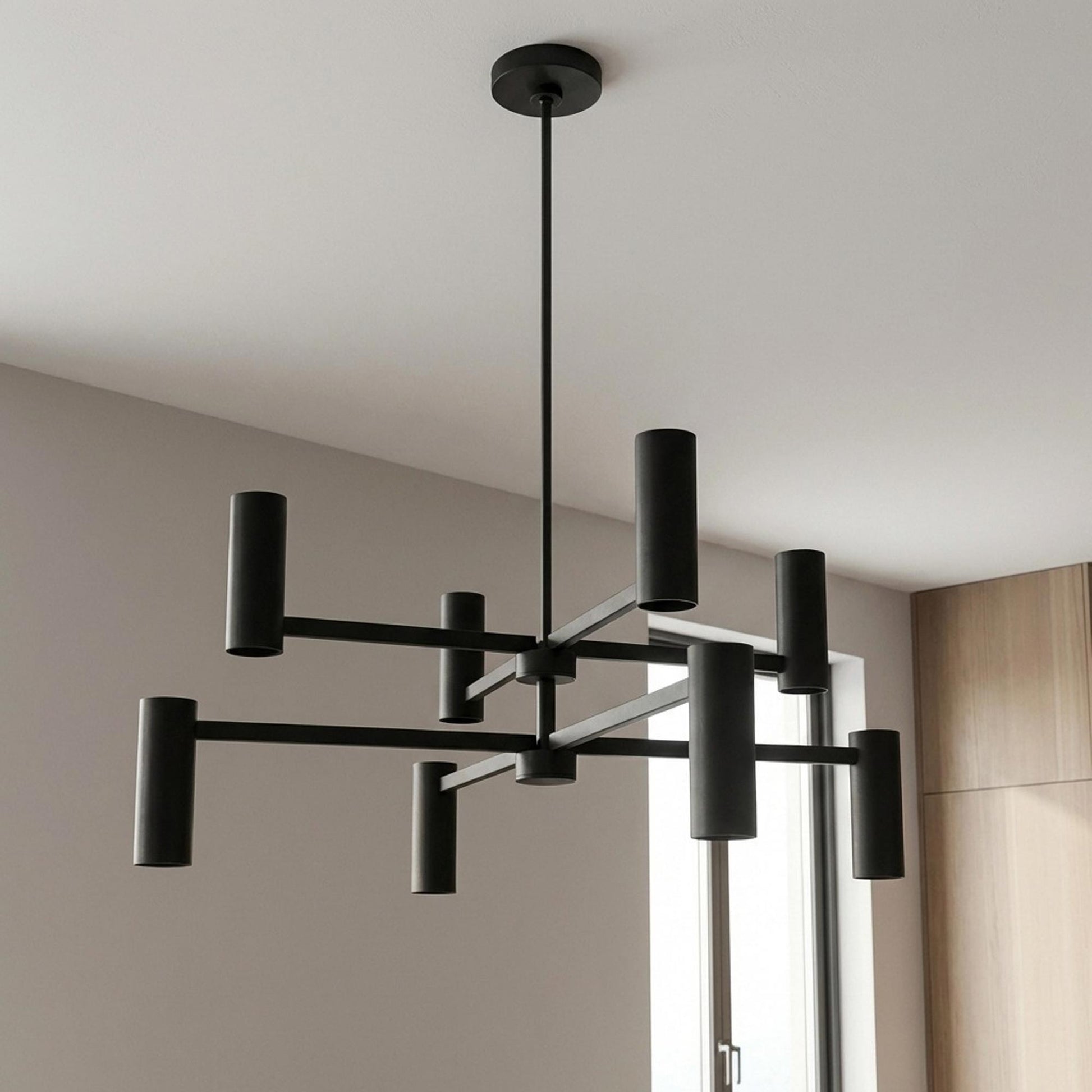 Zentro Chandelier in Detail.