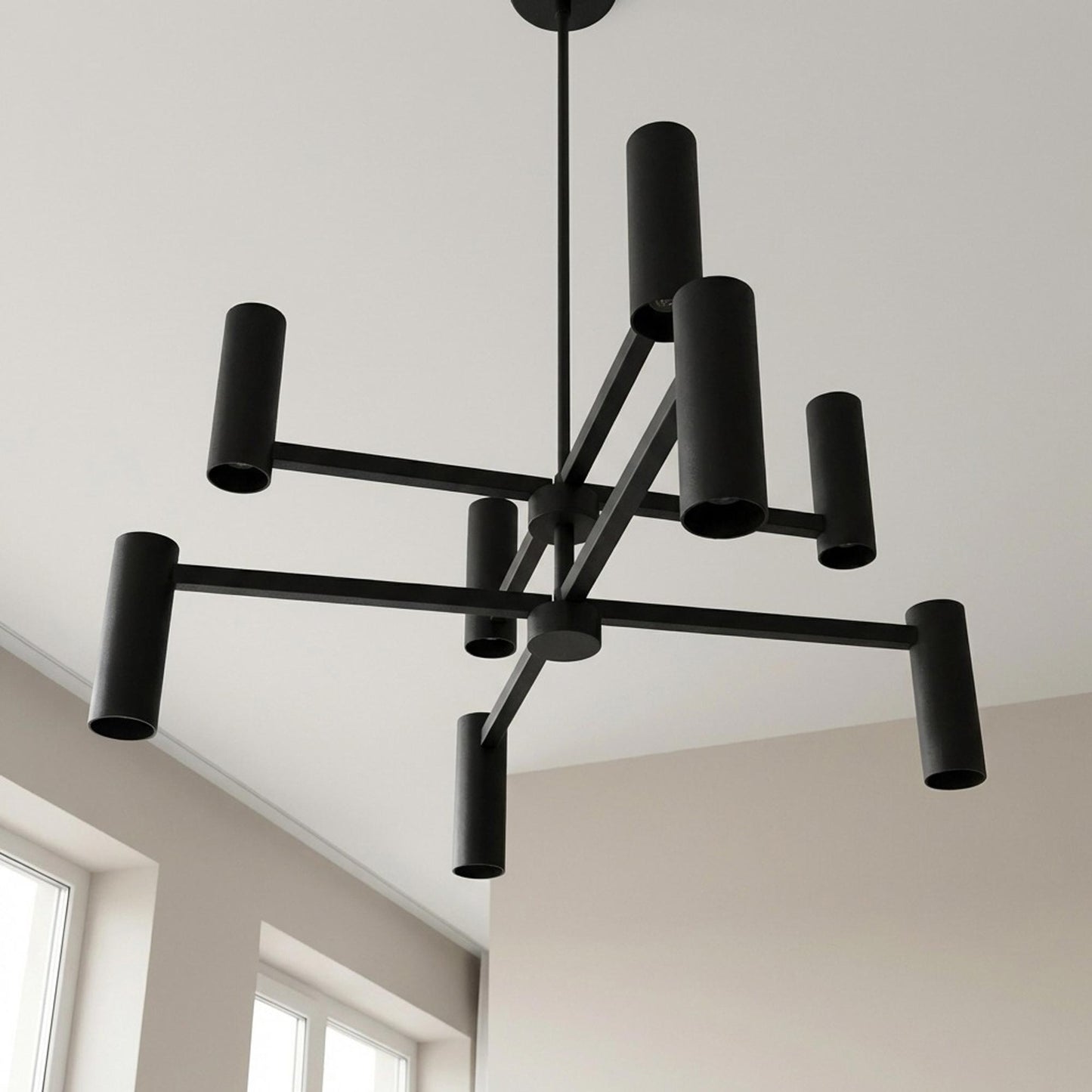 Zentro Chandelier in Detail.