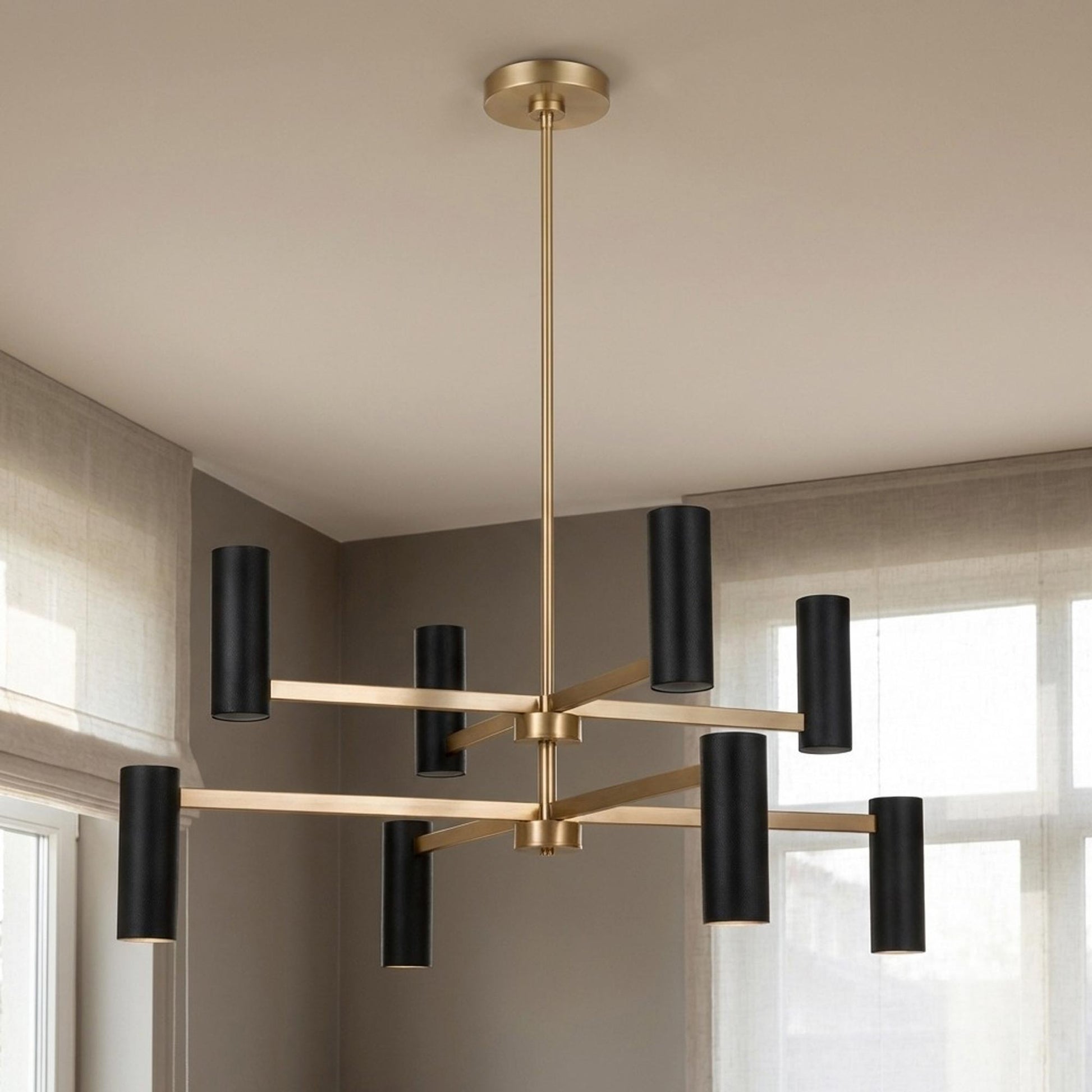 Zentro Chandelier in Detail.