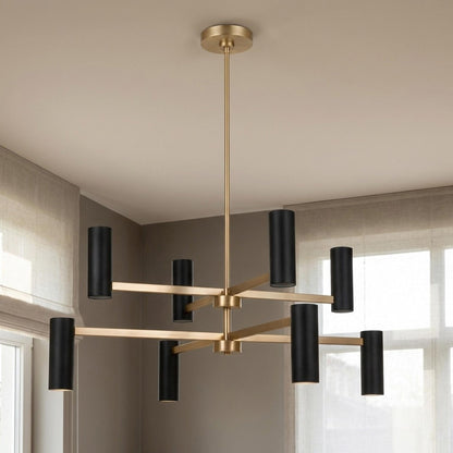 Zentro Chandelier in Detail.