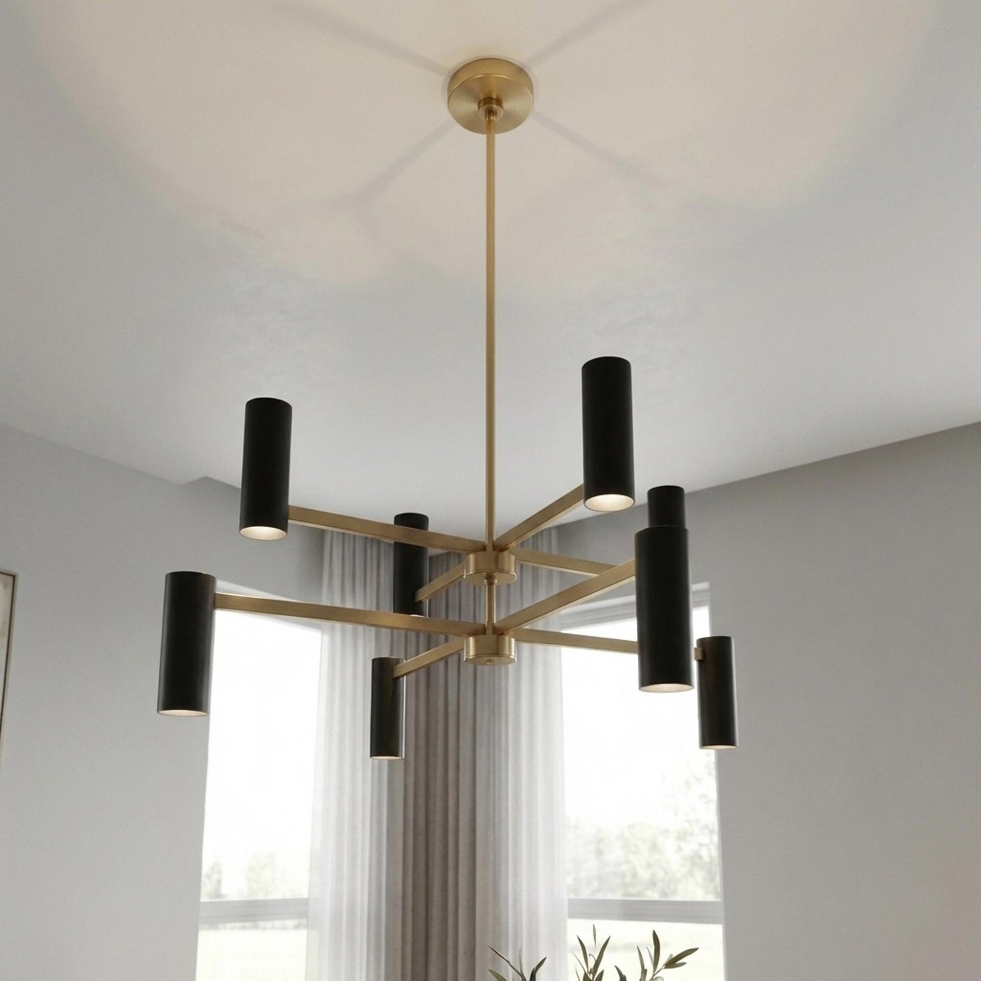 Zentro Chandelier in Detail.