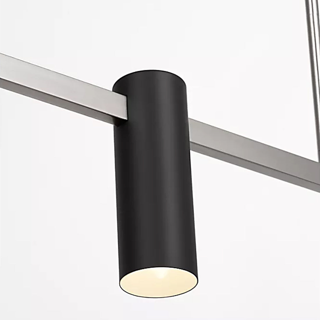 Zentro Linear Chandelier in Detail.