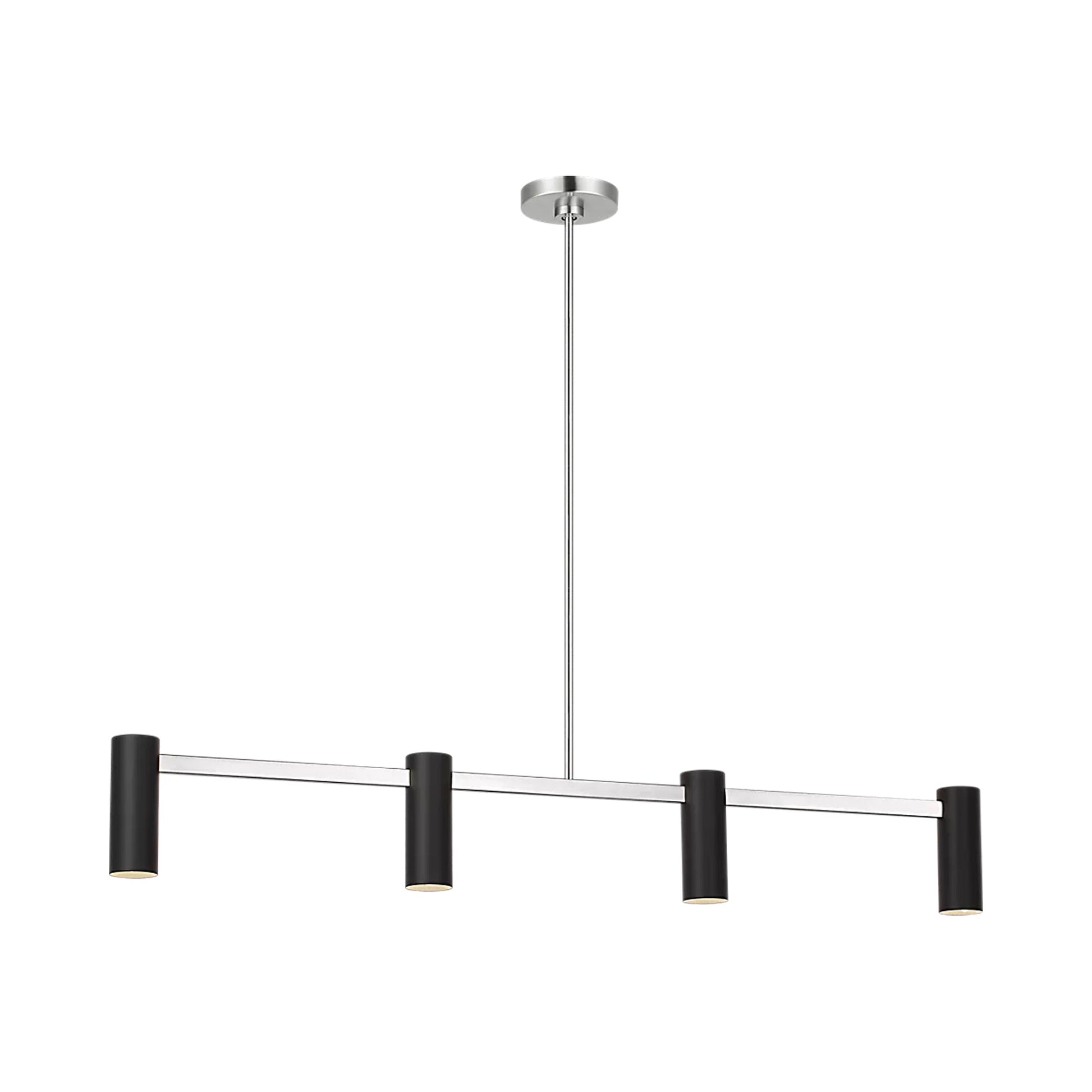 Zentro Linear Chandelier in Detail.