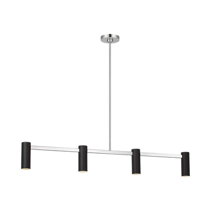 Zentro Linear Chandelier in Detail.