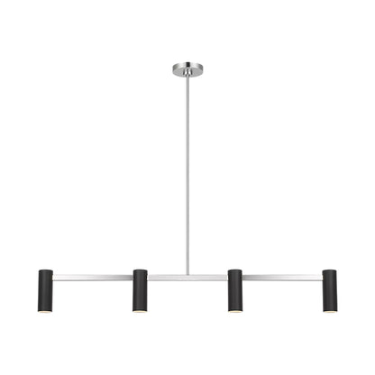 Zentro Linear Chandelier in Detail.