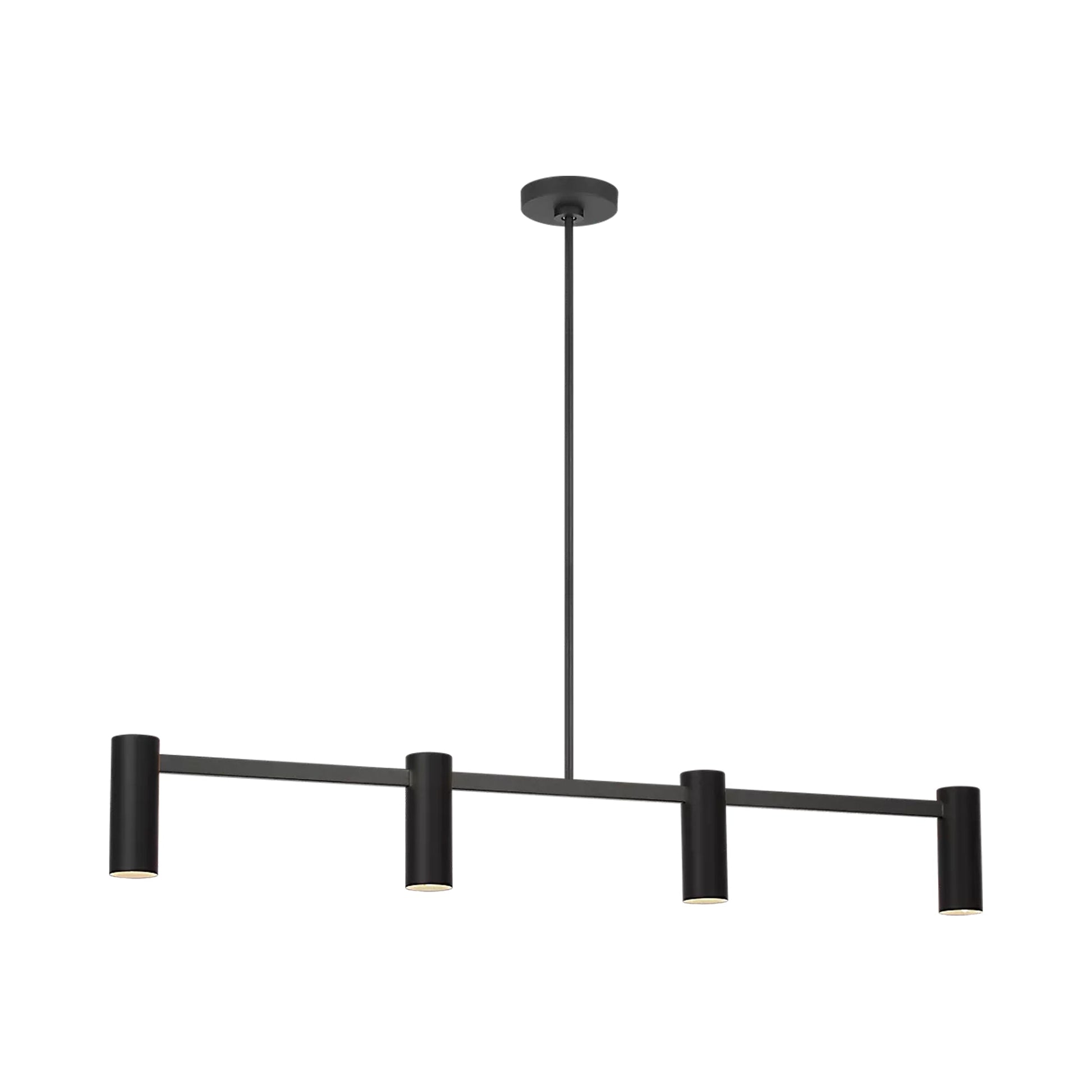 Zentro Linear Chandelier in Detail.