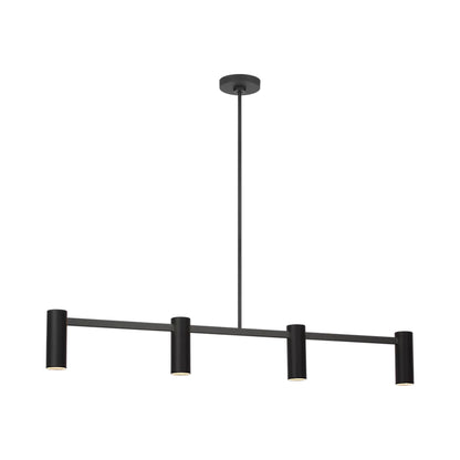 Zentro Linear Chandelier in Detail.