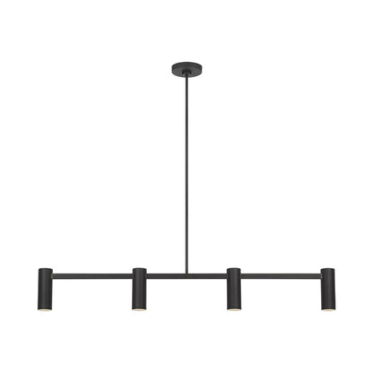 Zentro Linear Chandelier in Detail.