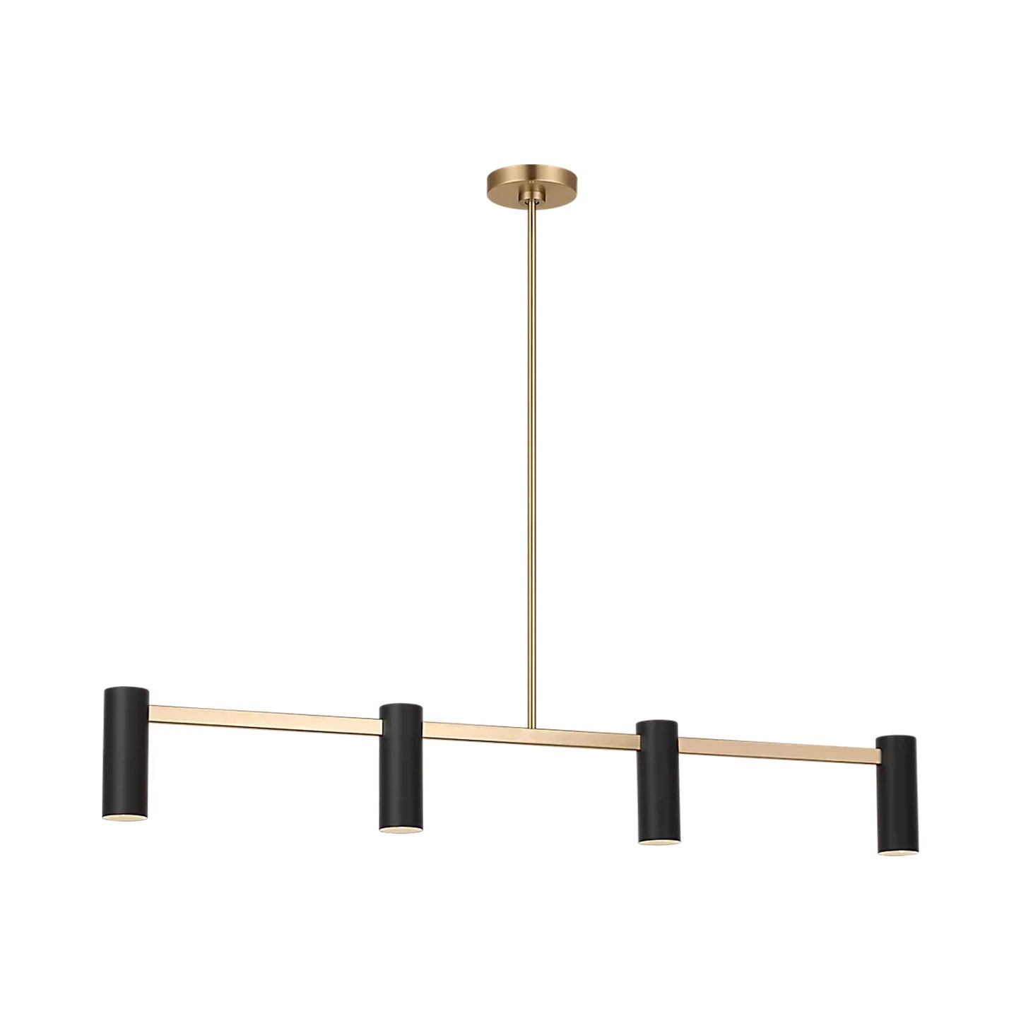 Zentro Linear Chandelier in Detail.