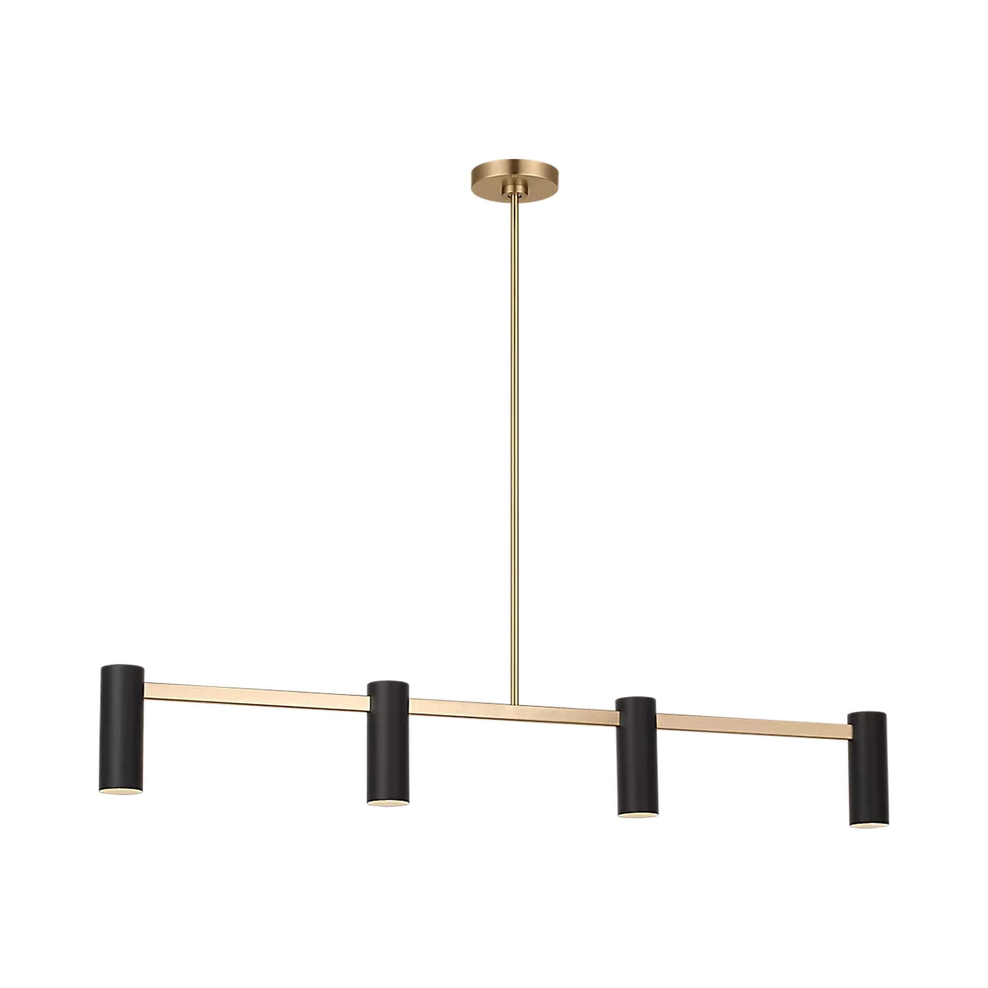 Zentro Linear Chandelier in Detail.