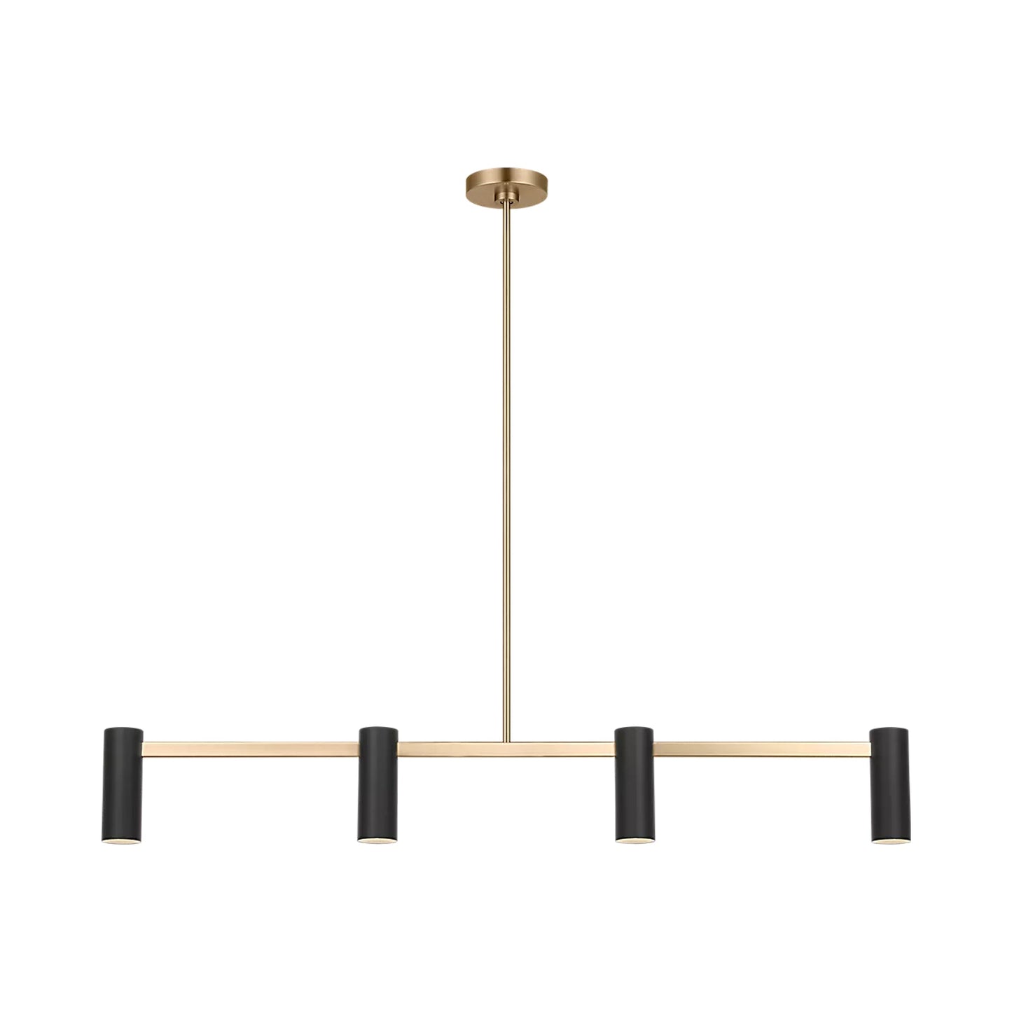 Zentro Linear Chandelier in Detail.