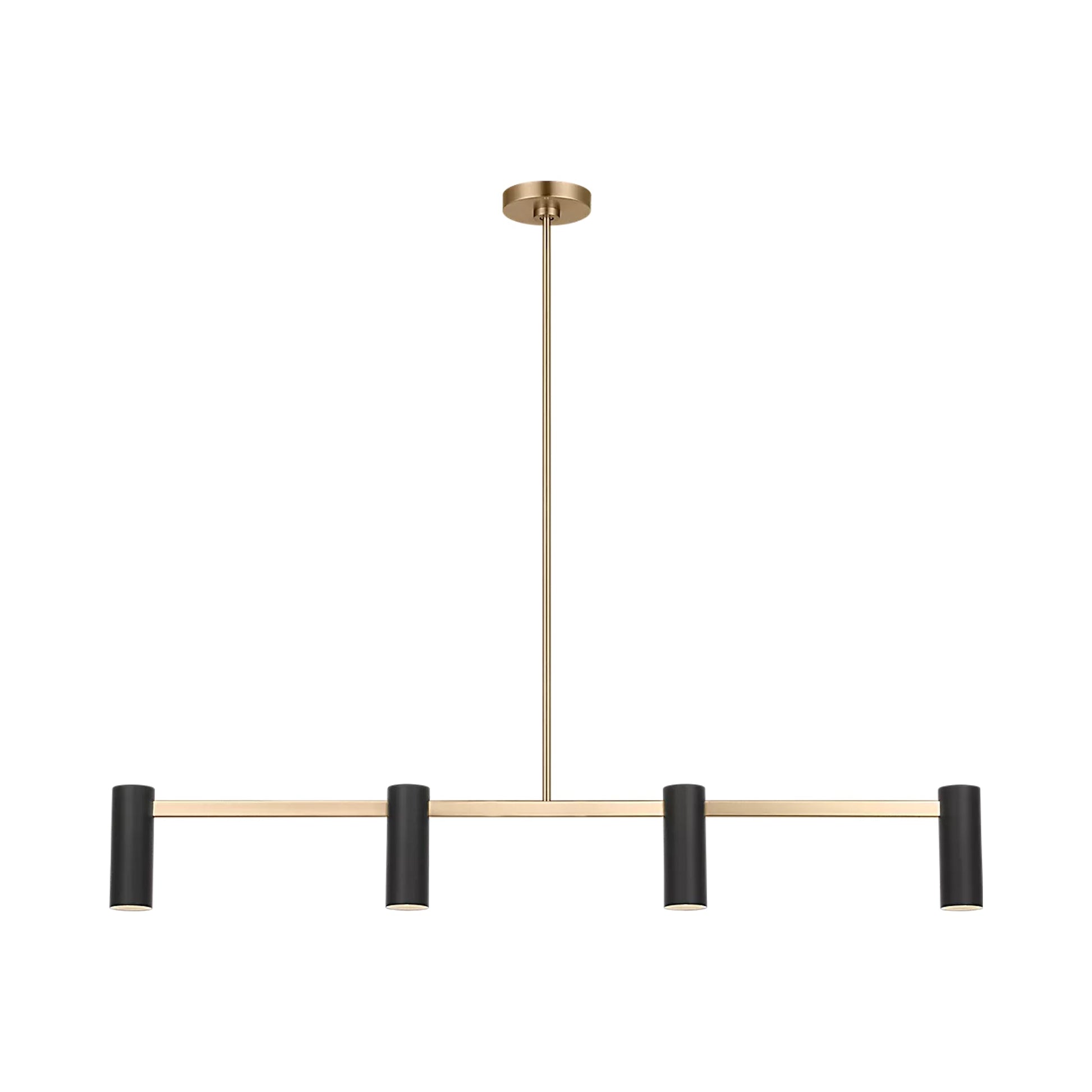 Zentro Linear Chandelier in Detail.