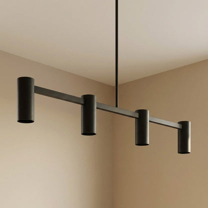 Zentro Linear Chandelier in Detail.