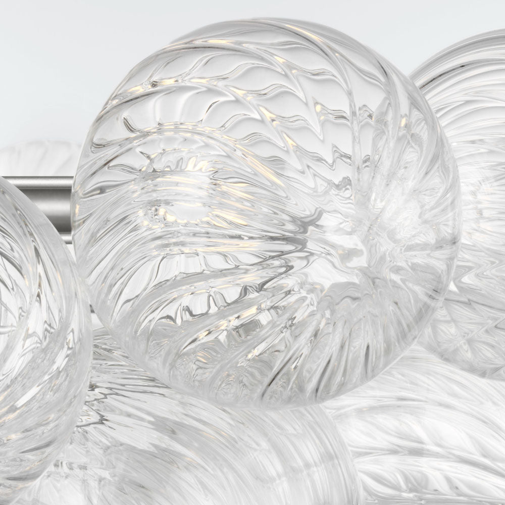 Zia Flush Mount Ceiling Light in Detail.