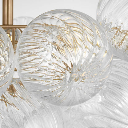 Zia Flush Mount Ceiling Light in Detail.