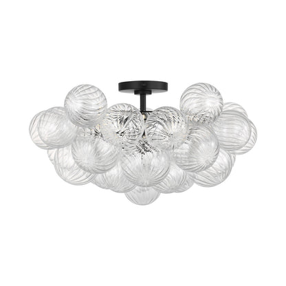 Zia Flush Mount Ceiling Light in Detail.