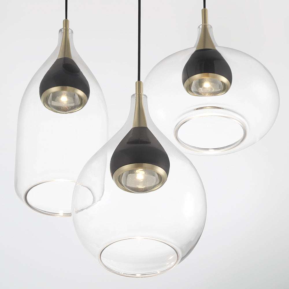 Arabesque Multi Light LED Pendant Light in Detail.