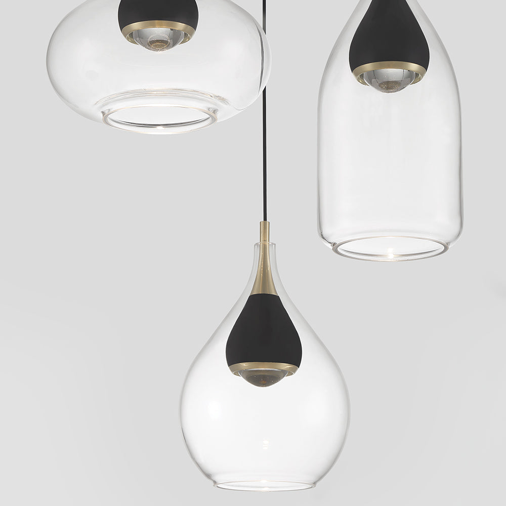 Arabesque Multi Light LED Pendant Light in Detail.
