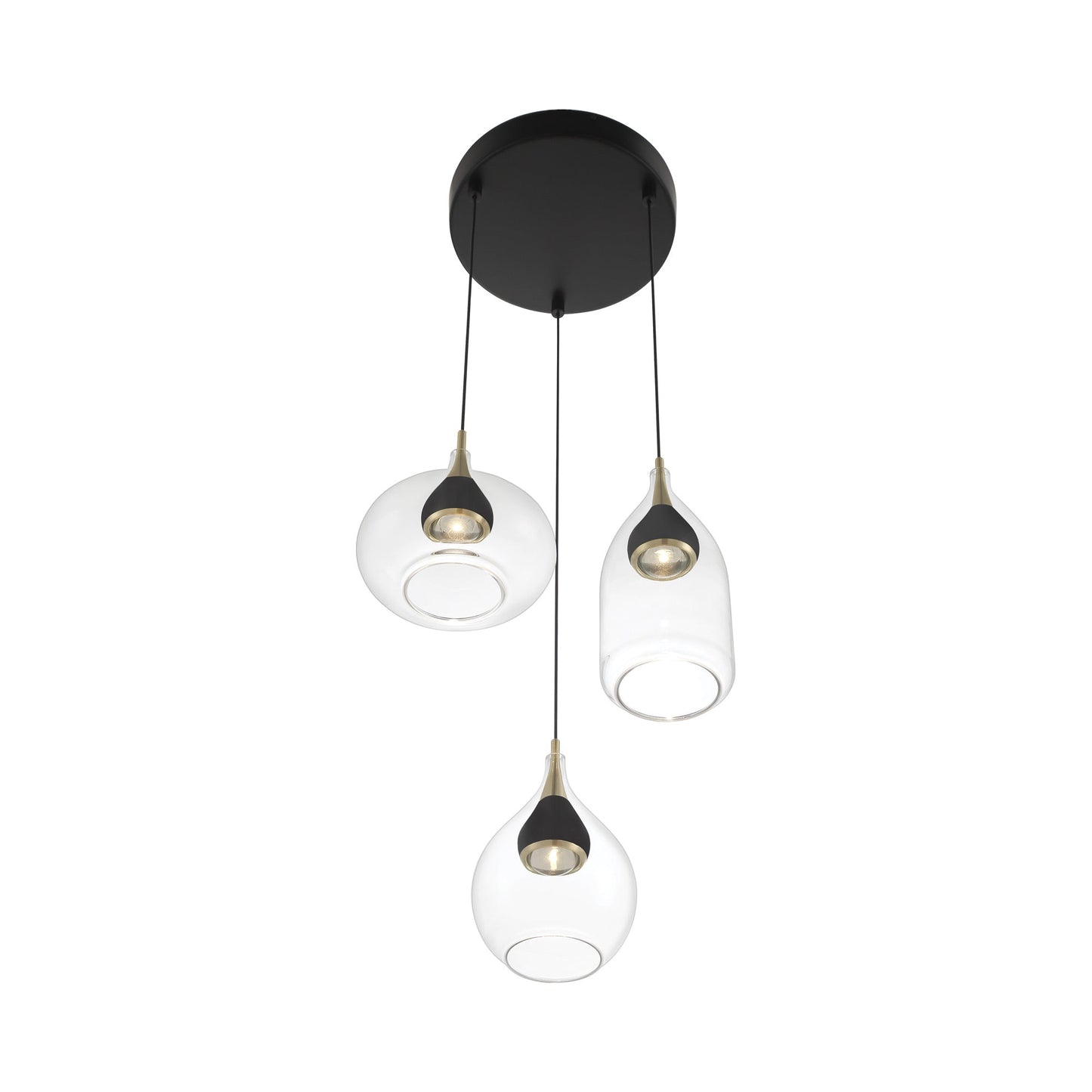 Arabesque Multi Light LED Pendant Light in Detail.