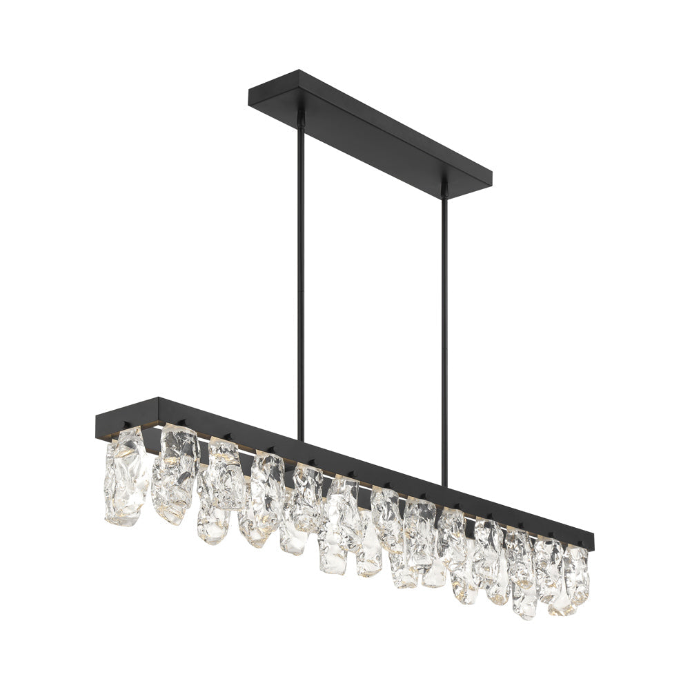 Arctic Glacier Linear LED Pendant Light.