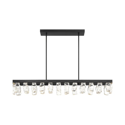 Arctic Glacier Linear LED Pendant Light in Detail.