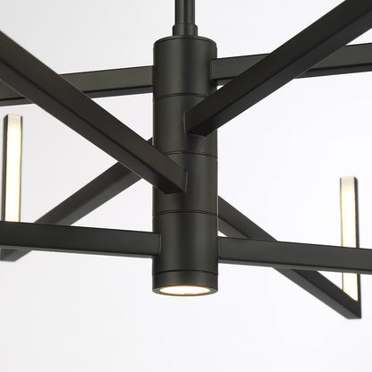 Articular LED Chandelier in Detail.