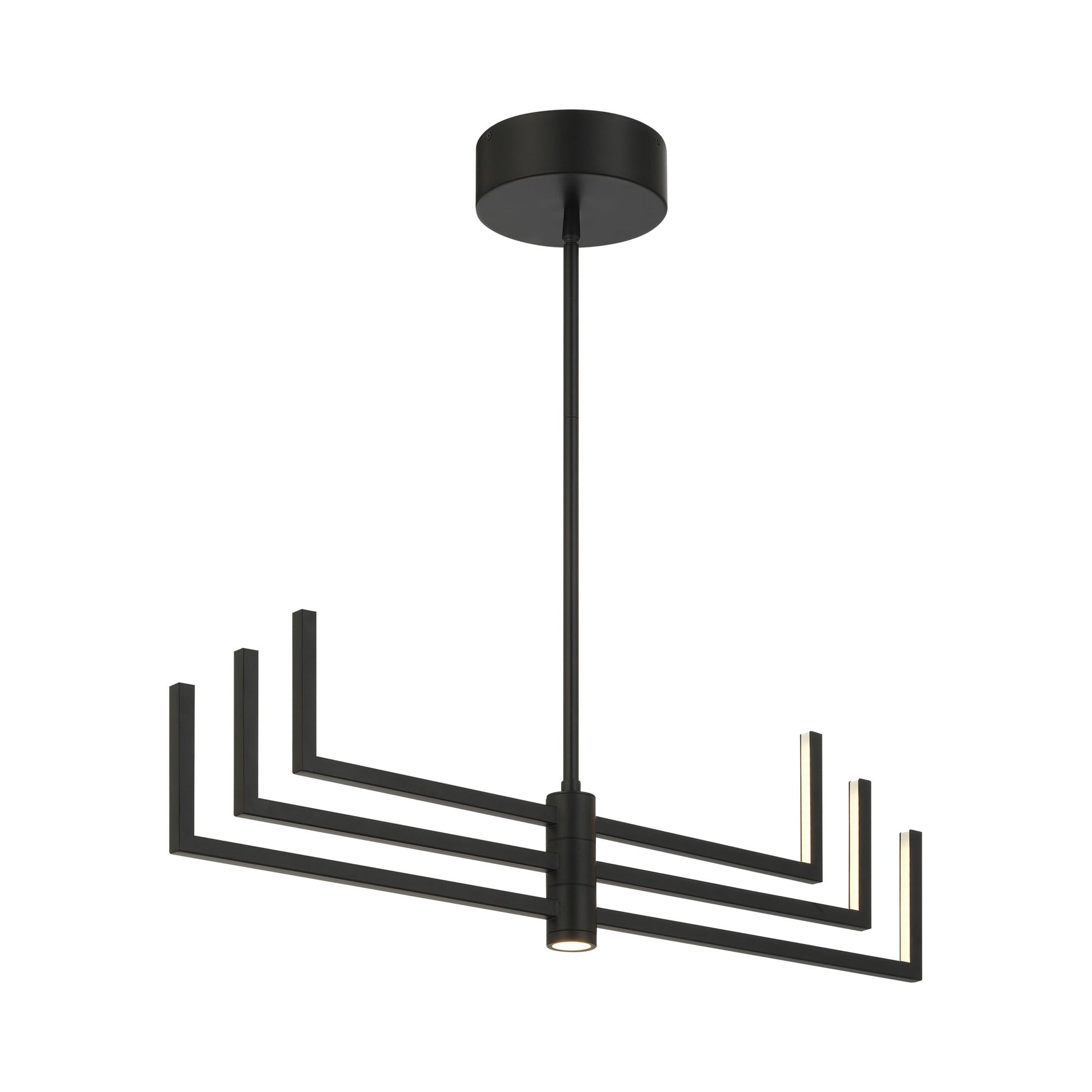 Articular LED Chandelier in Detail.