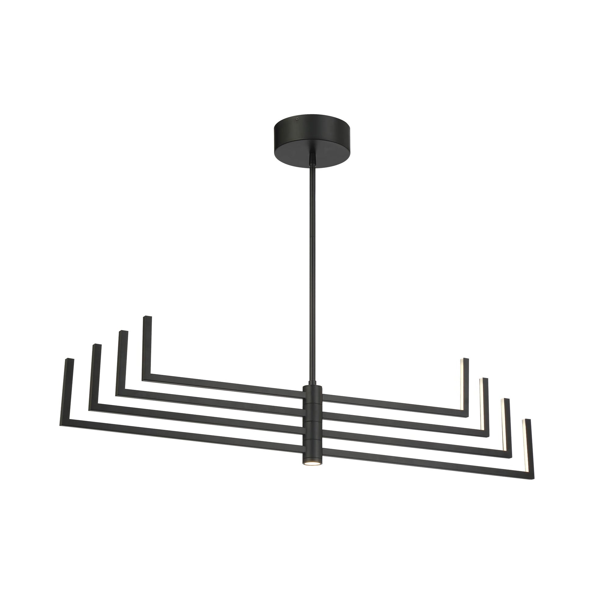 Articular LED Chandelier in Detail.