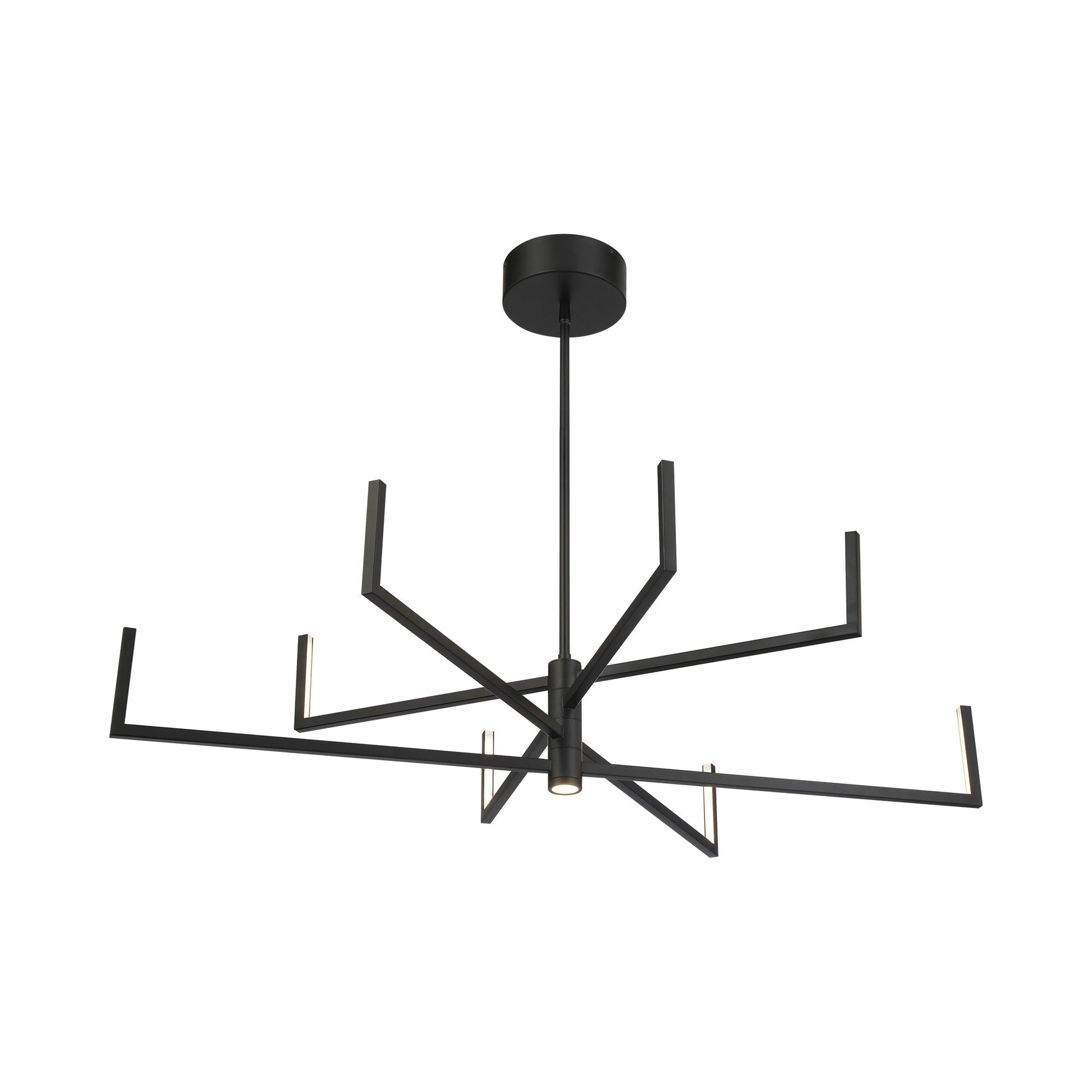 Articular LED Chandelier in Detail.