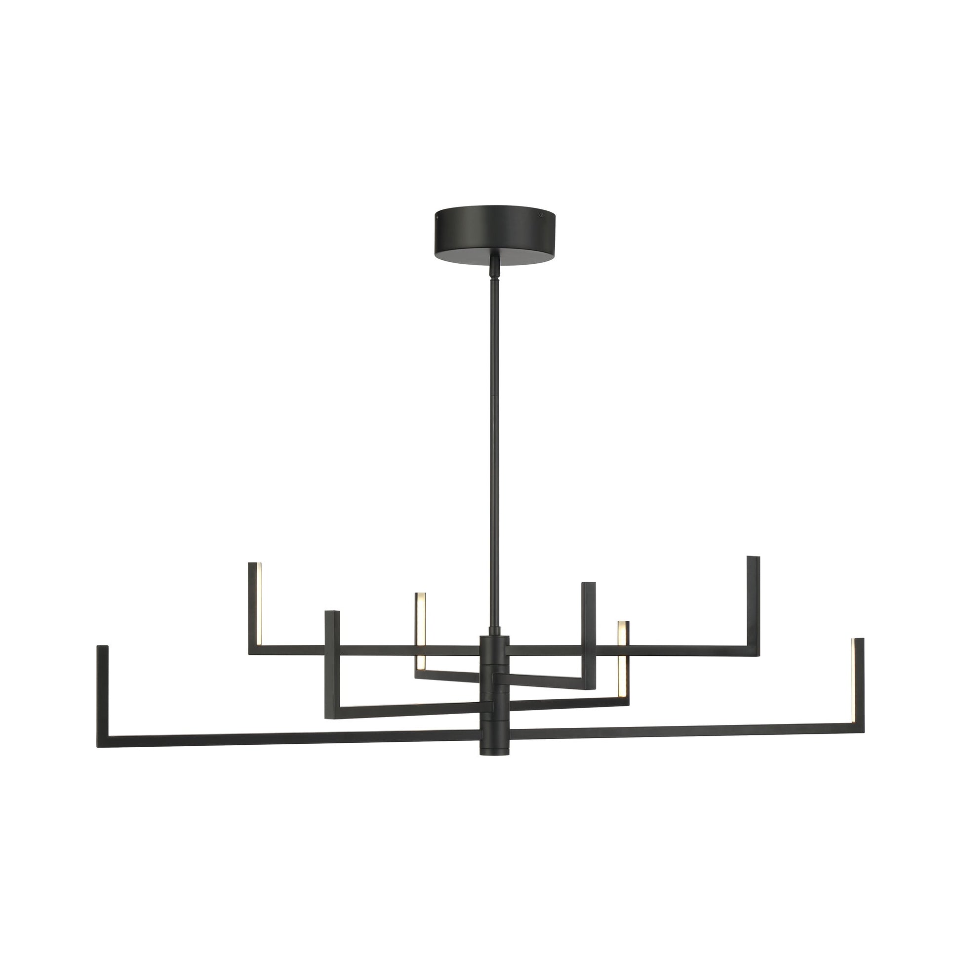 Articular LED Chandelier in Detail.