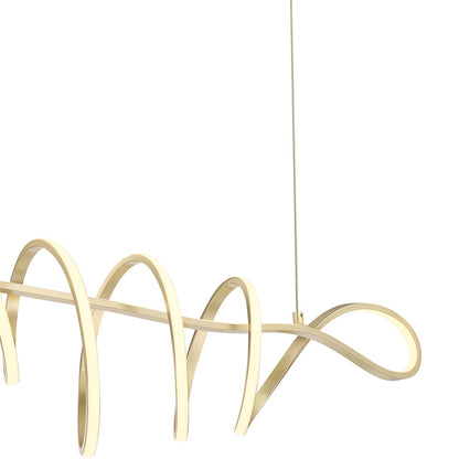Astor LED Island Pendant Light in Detail.