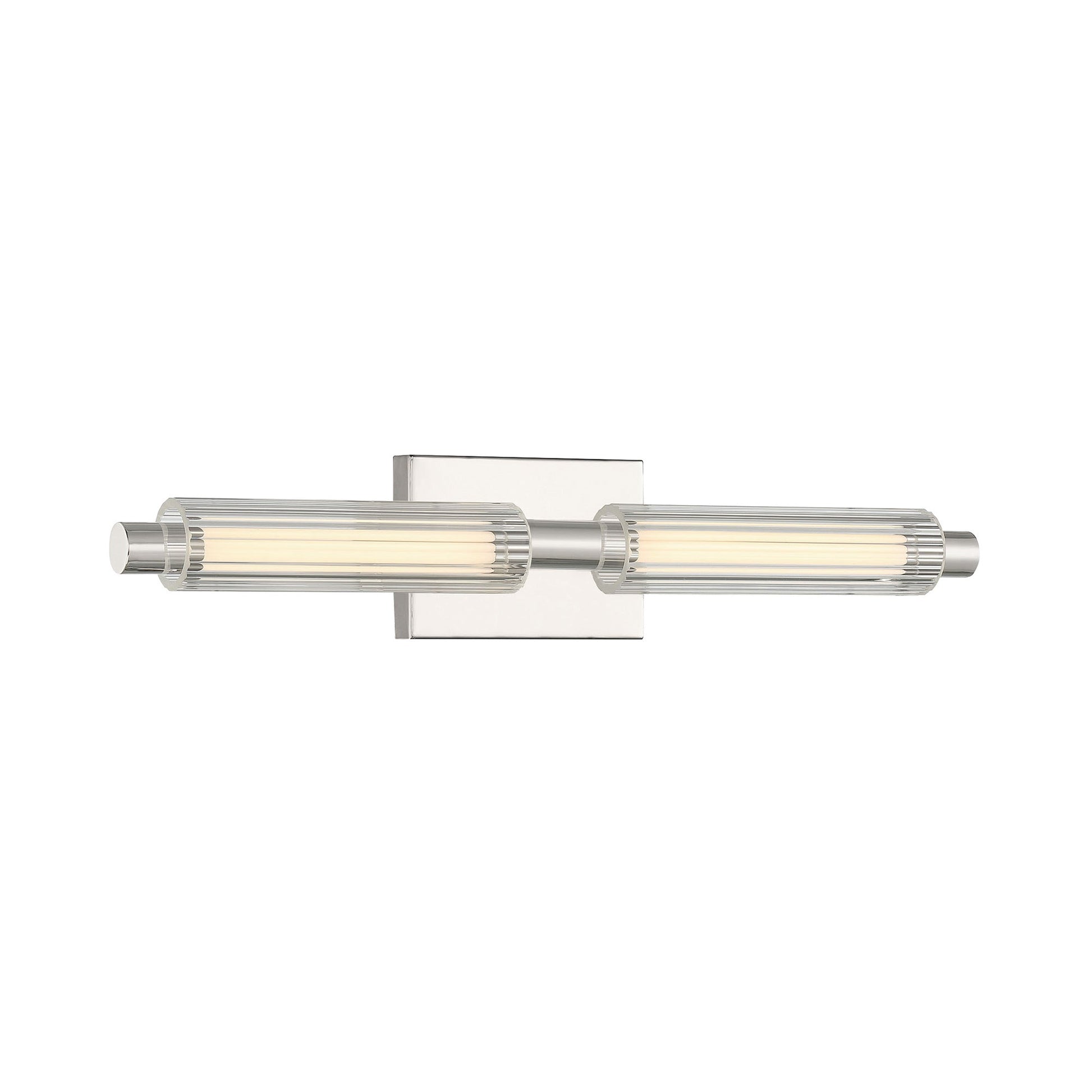Double Barrel LED Bath Wall Light (2-Light).