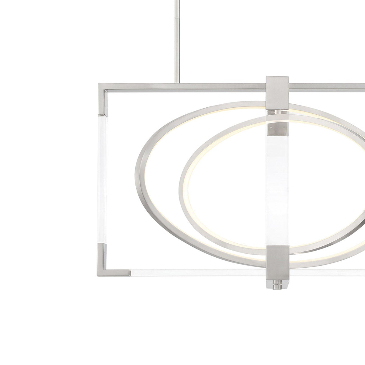 Double Take LED Pendant Light in Detail.
