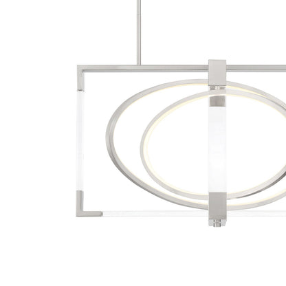Double Take LED Pendant Light in Detail.