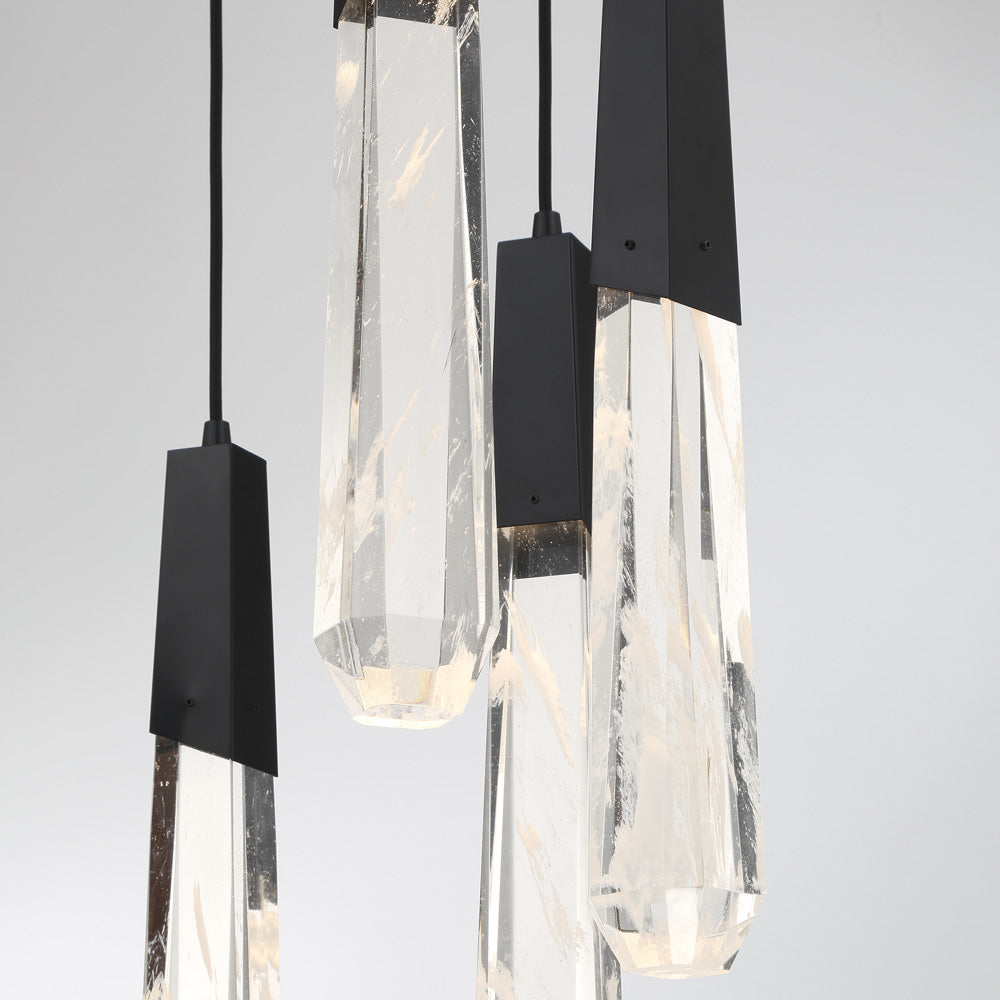 Drifting Droplets Multi Light LED Pendant Light in Detail.