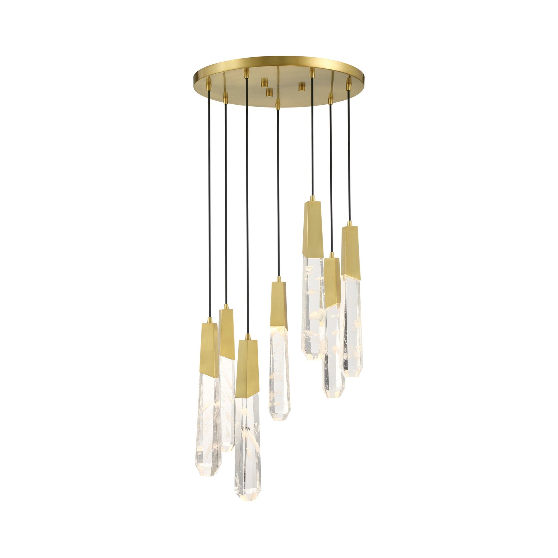 Drifting Droplets Multi Light LED Pendant Light in Detail.