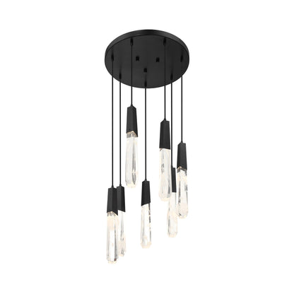 Drifting Droplets Multi Light LED Pendant Light in Detail.