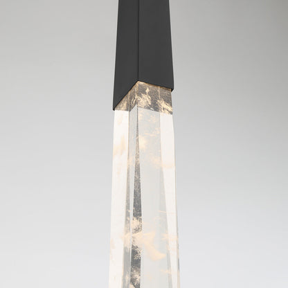 Drifting Droplets Single LED Pendant Light in Detail.
