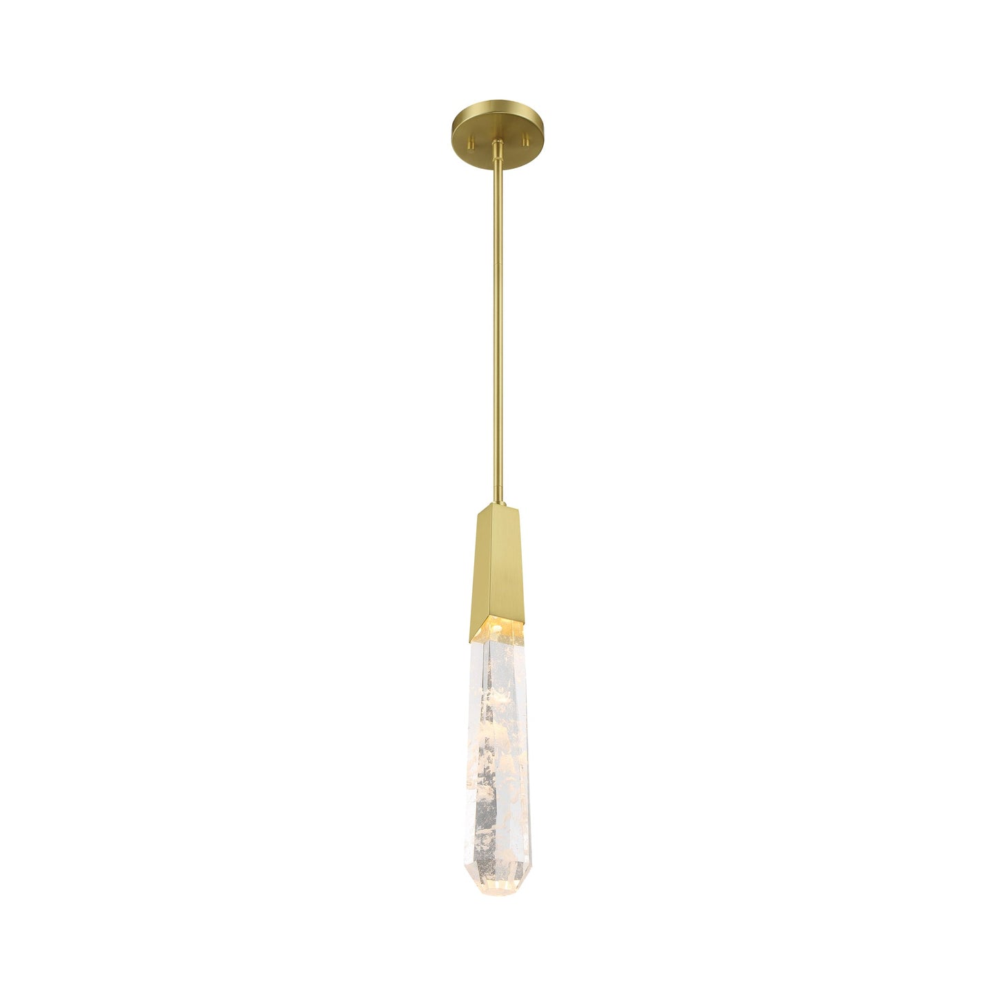 Drifting Droplets Single LED Pendant Light in Detail.