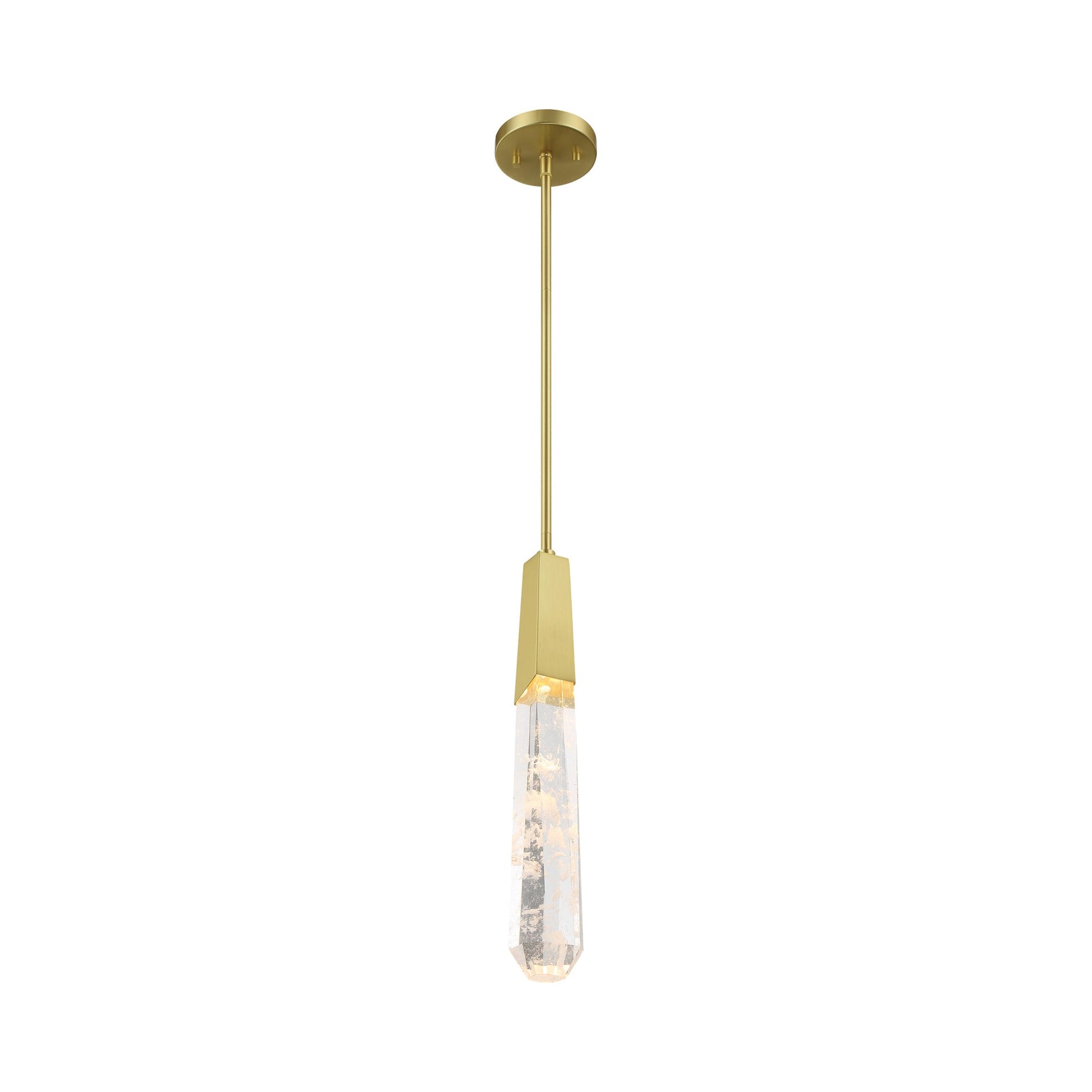 Drifting Droplets Single LED Pendant Light in Detail.