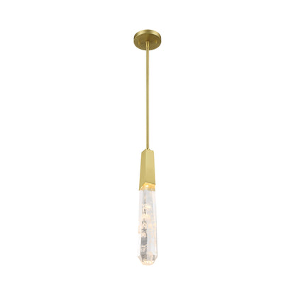 Drifting Droplets Single LED Pendant Light in Detail.