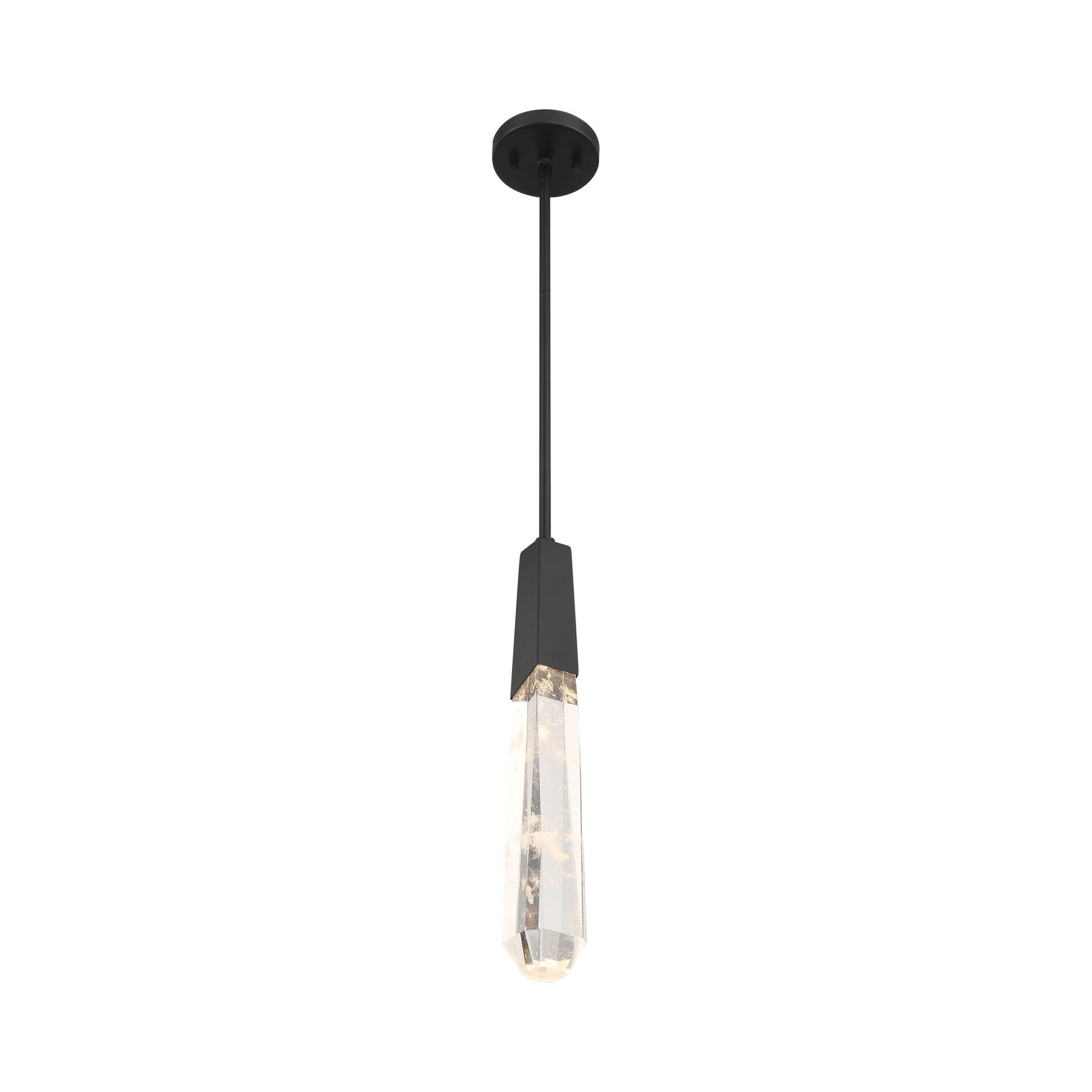 Drifting Droplets Single LED Pendant Light in Detail.