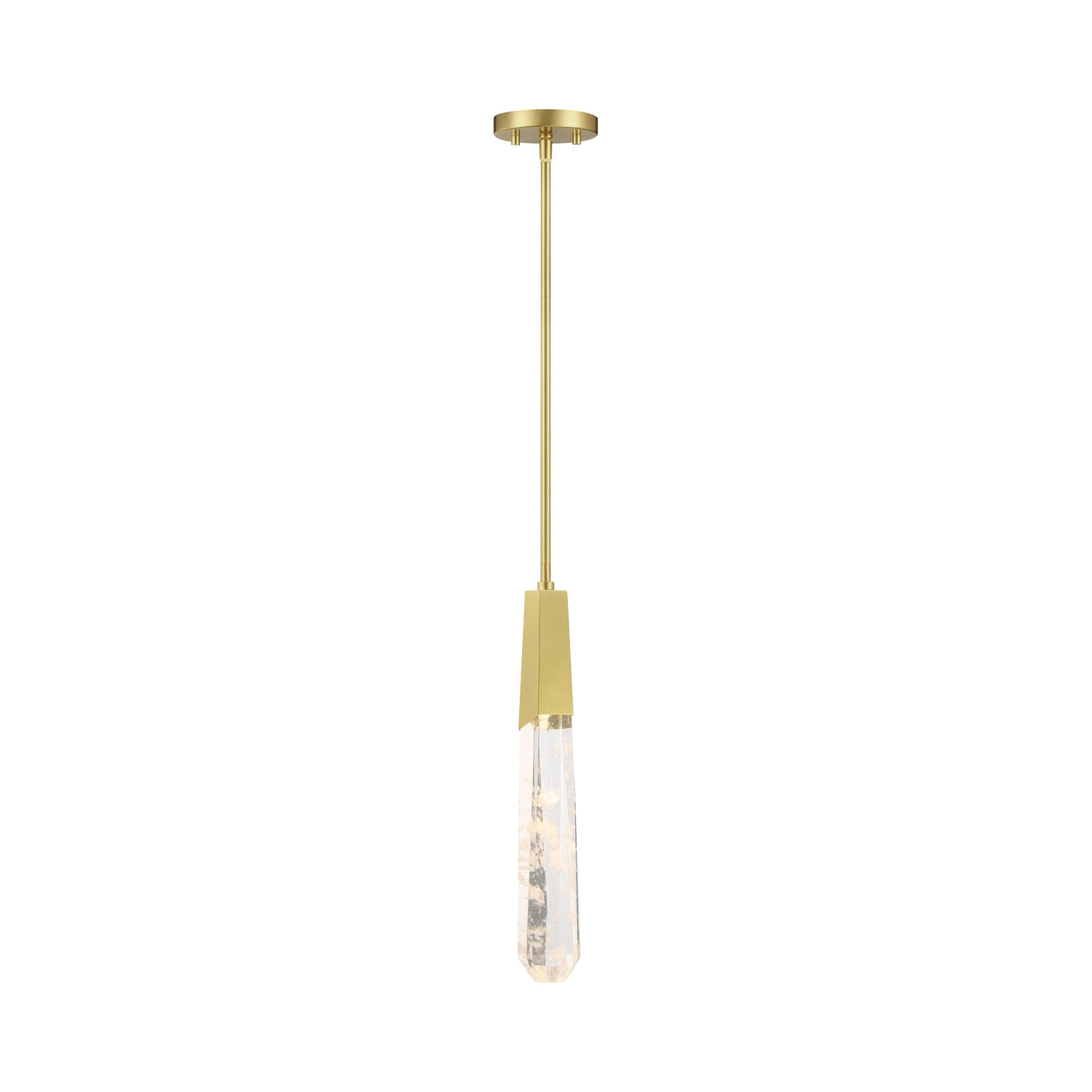 Drifting Droplets Single LED Pendant Light in Detail.