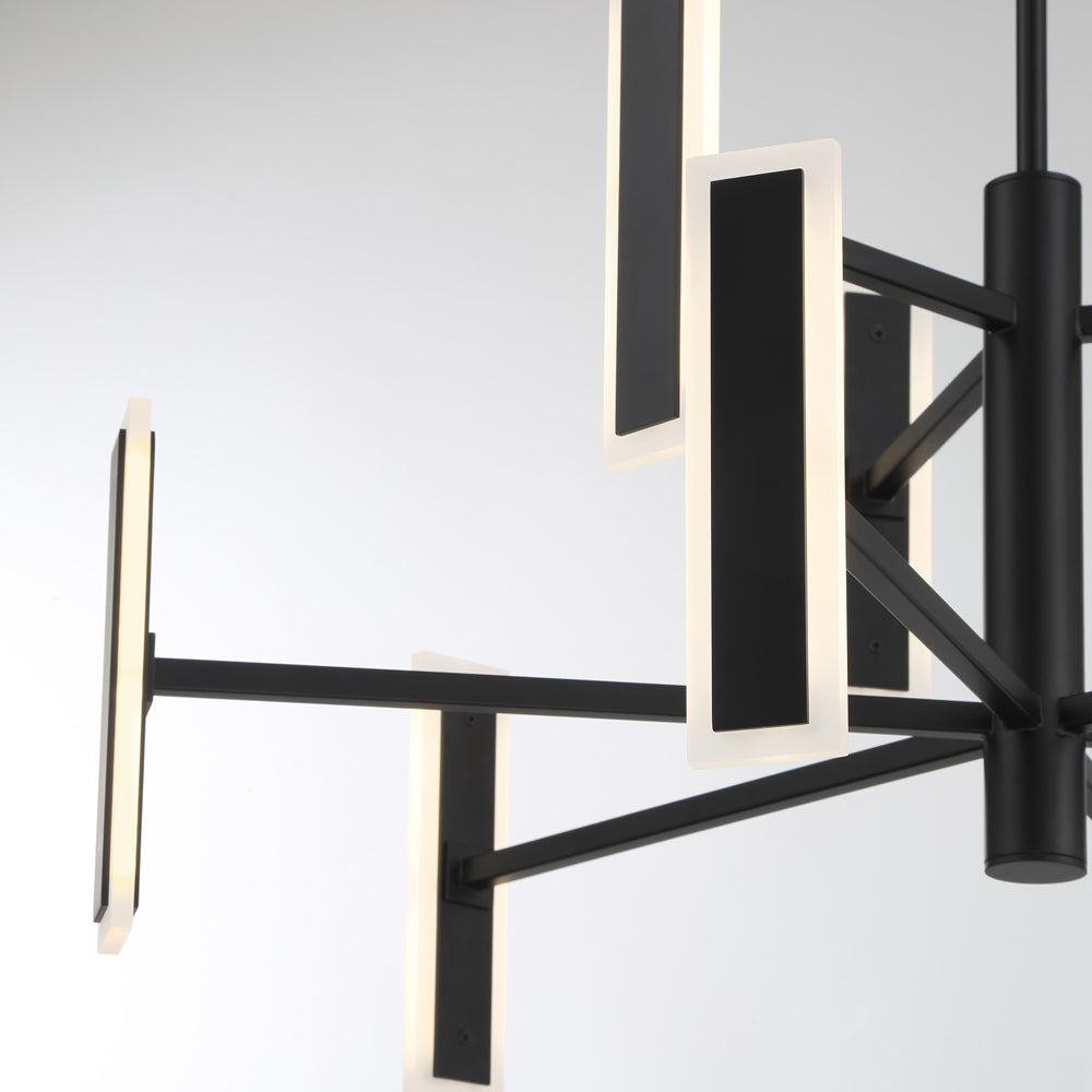 Edge LED Chandelier in Detail.