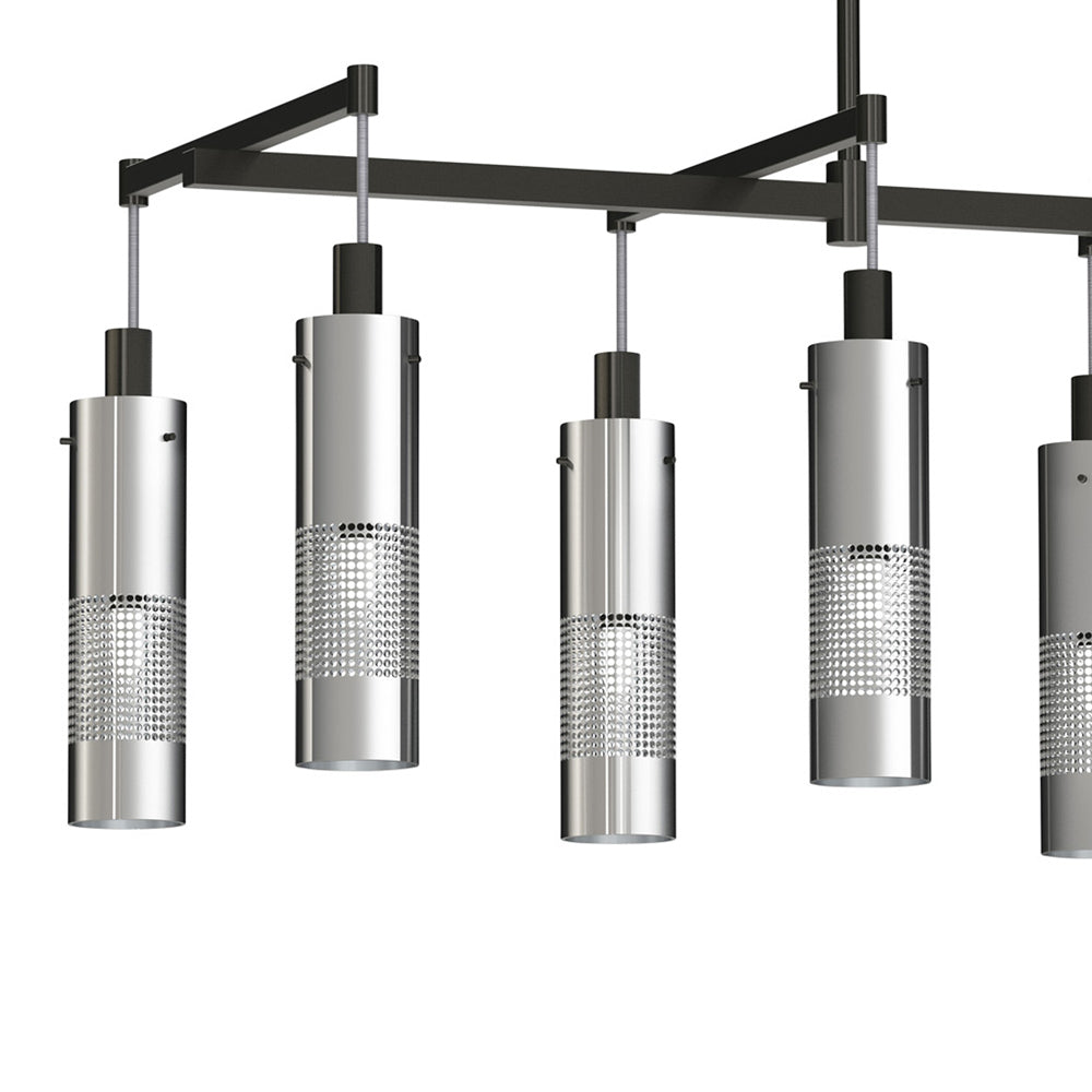 Grid 3 Linear Pendant Light in Detail.