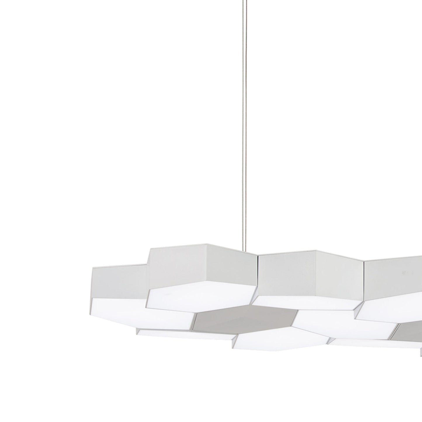 Hexacomb LED Pendant Light in Detail.