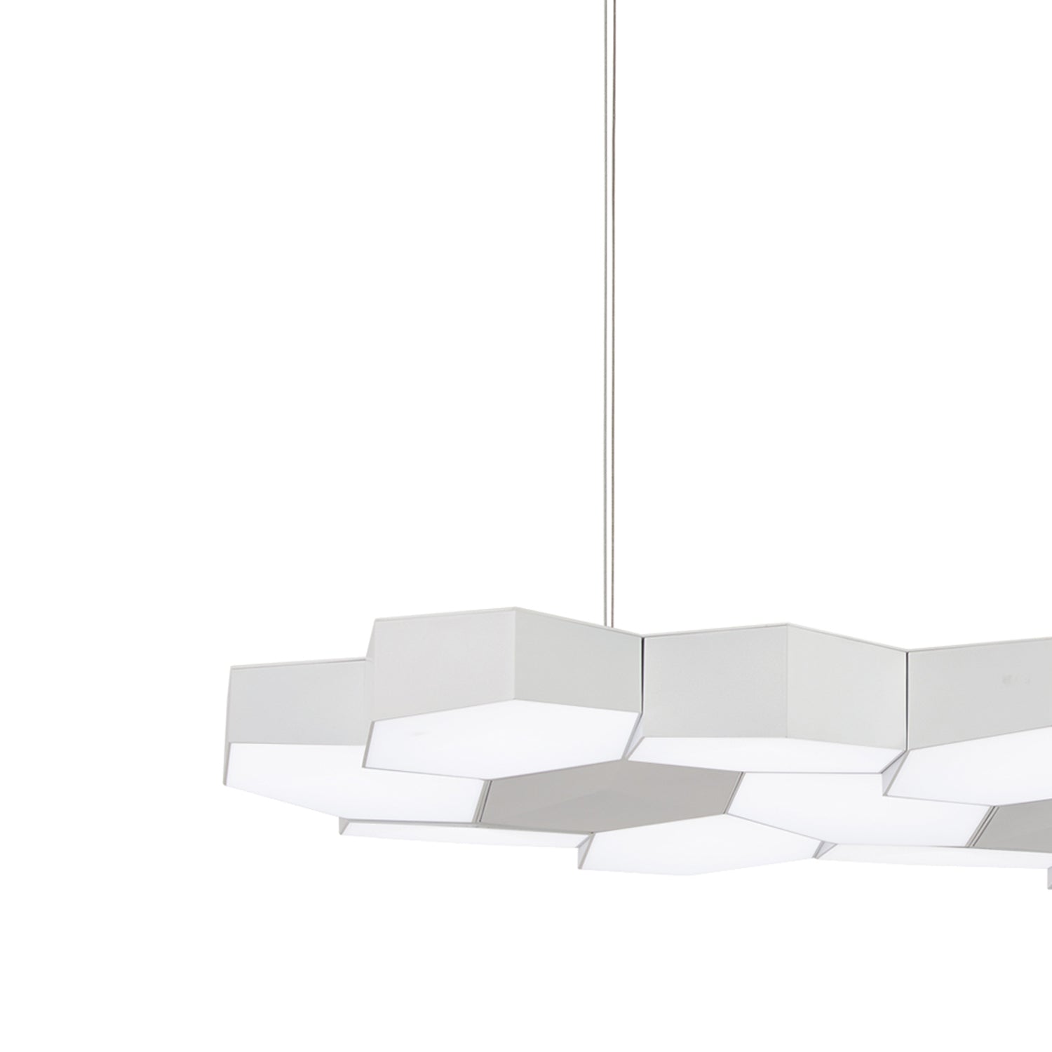 Hexacomb LED Pendant Light in Detail.